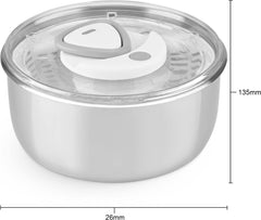Zyliss Easy Spin Salad Spinner - Stainless Steel