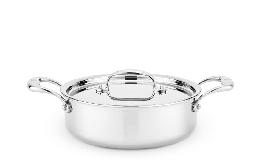 Heritage Steel 2.5 Qt Sauteuse with Lid