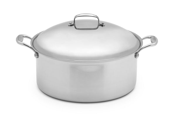 Heritage Steel Titanium Series 2 Quart Saucepan with Lid, 5-Ply Clad  Stainless Steel Cookware with 316Ti, Made in USA
