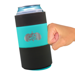 Toadfish Non-Tipping Can Cooler (12 oz) - Teal