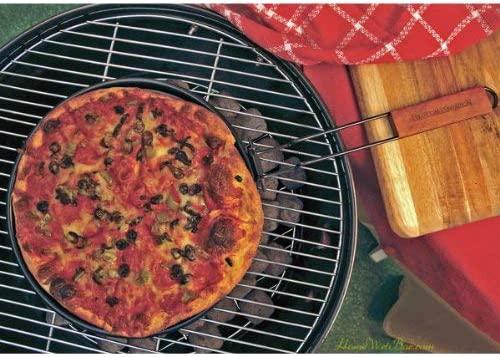 Charcoal Companion Pizza Grilling Pan (Non-Stick) – The Seasoned Gourmet