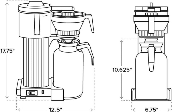 Moccamaster CDT Grand Office Coffee Maker