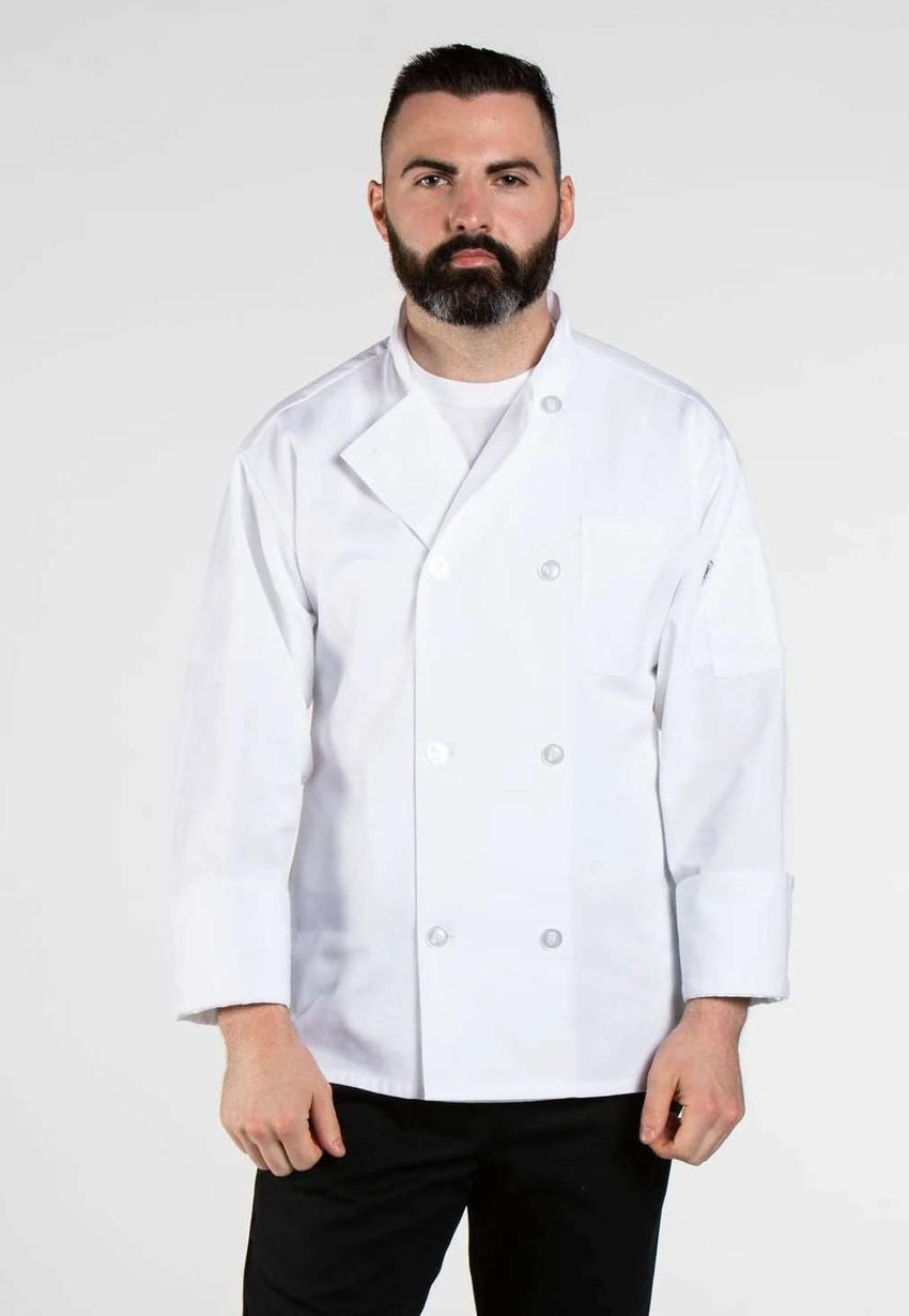 Chef Coat Uncommon - White (Sm)