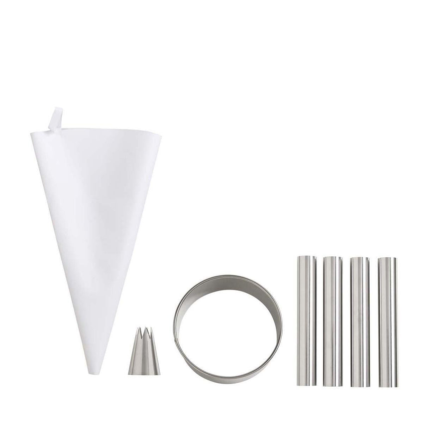 Fante's Cannoli Maker Kit (7 piece set)