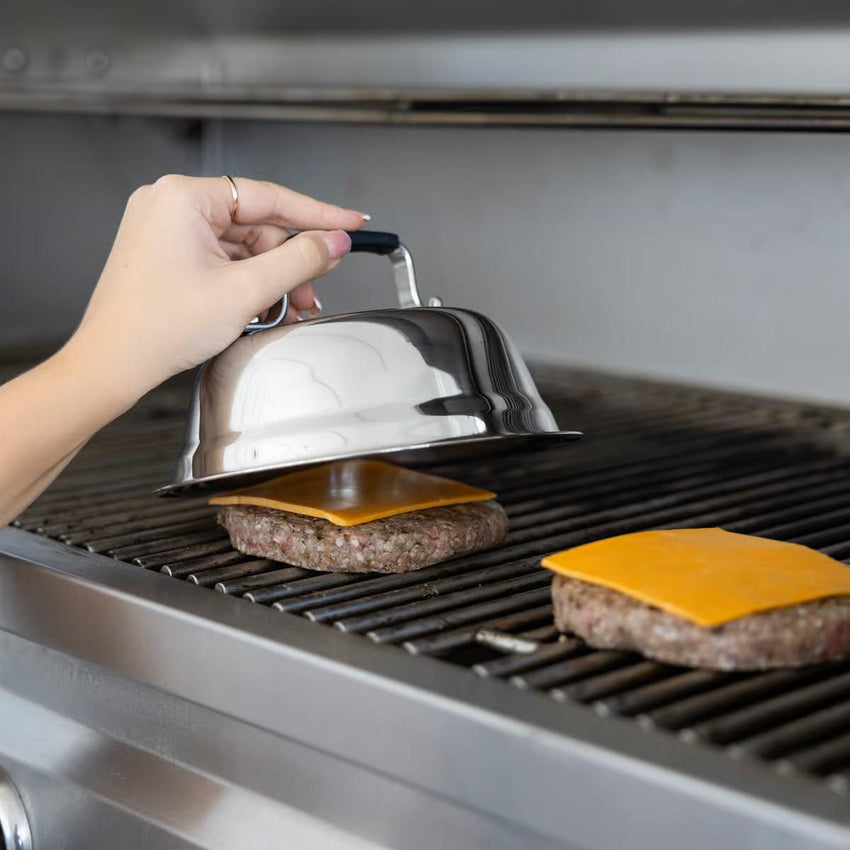 Burger Melting Dome - 7.5" (Stainless Steel)