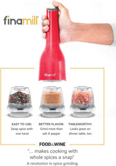 FinaMill Battery Spice Mill - Soft Cream  (Starter Set)