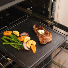 Old Stone Pizza Steel w/Moat (14"x14")