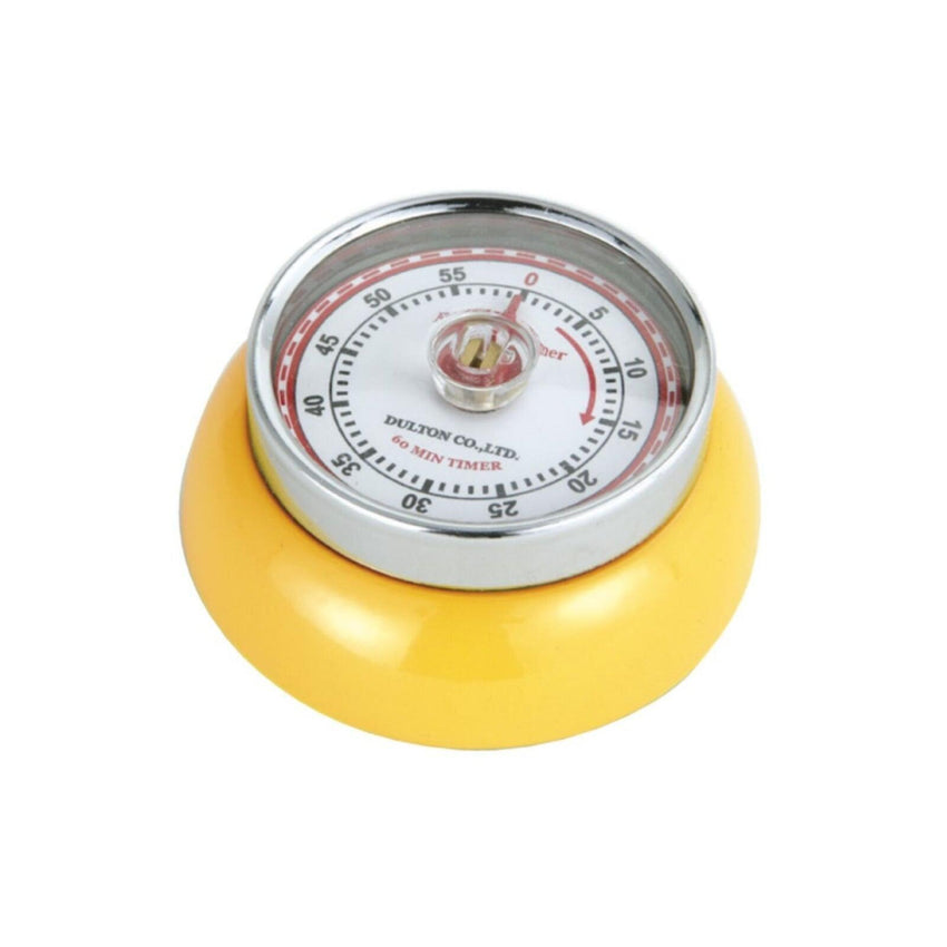 Zassenhaus Retro Kitchen Timer - Yello