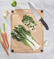Epicurean Cutting Board - 14.5" x 11.25" Natural/Black  Buttons (All-in-One Series)