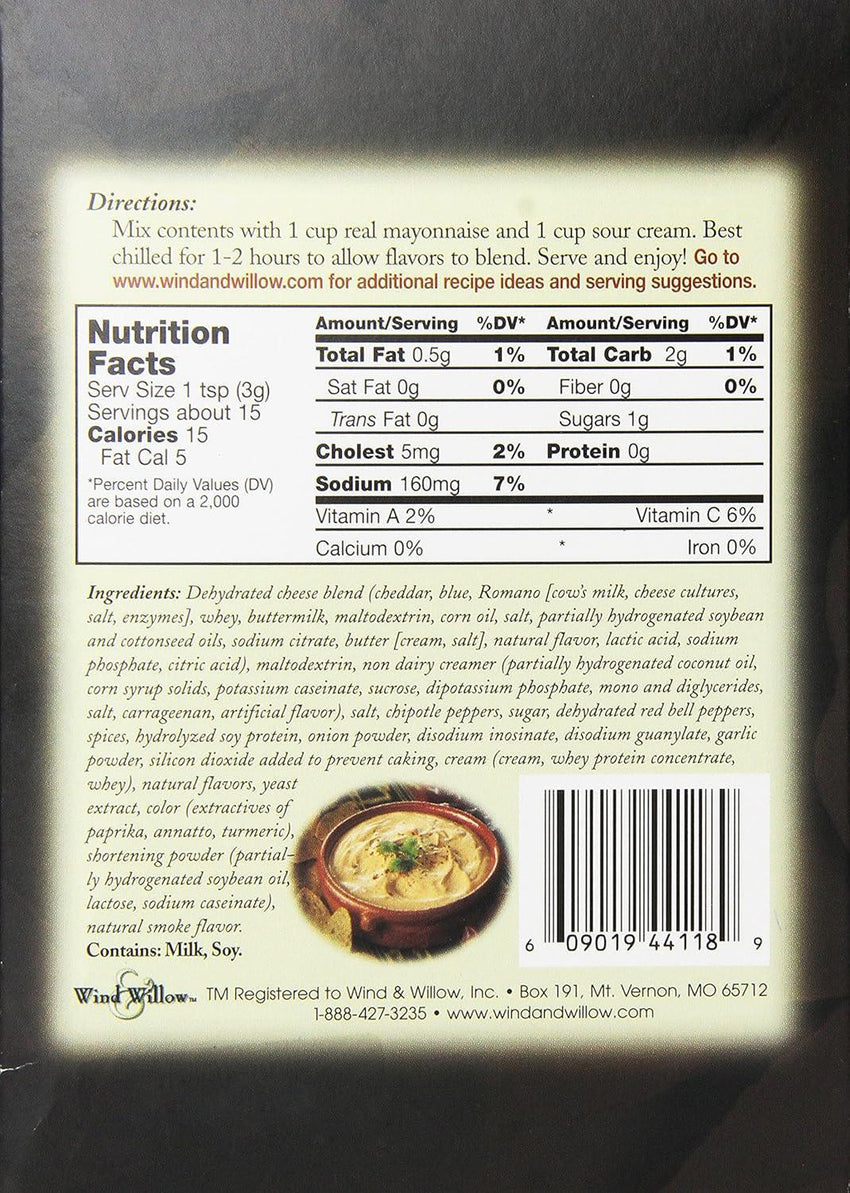 Chipotle Cheddar Dip Mix The Seasoned Gourmet