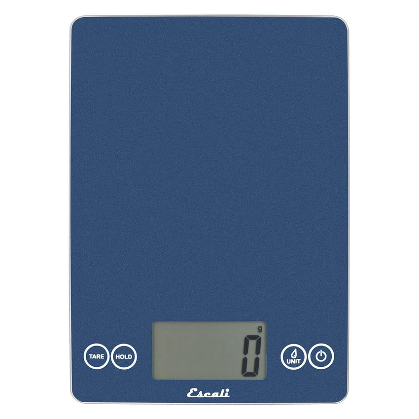 Escali Arti Glass Digital Scale Blue Mirage