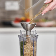 Cole & Mason Salt and Pepper Funnel - Stainless Steel