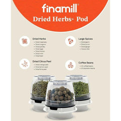 FinaMill Dried Herbs + (Max) Pod