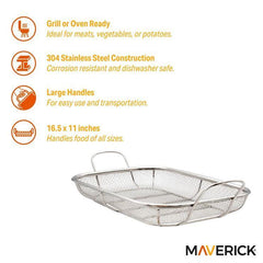 Maverick Mesh Roasting Pan (Stainless Steel)