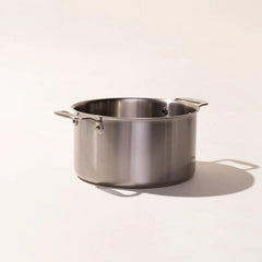 Made In 8 Qt Stock Pot w/Lid - Stainless Clad