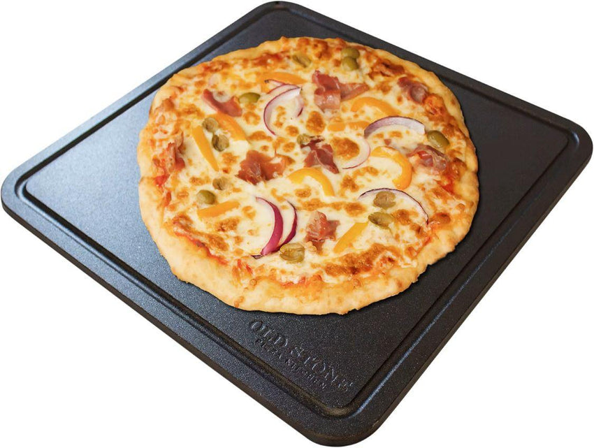 Old Stone Pizza Steel w/Moat (14"x14")