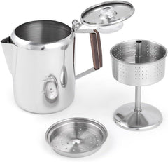 Percolator 6 Cup Stainless Steel