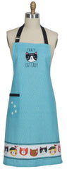 Chef Apron Crazy Cat