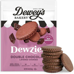 Dewey's Double Chocolate Dewzies Layered Cookies