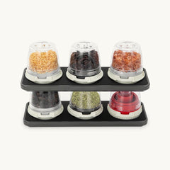FinaMill Slate Trio Stackable Tray