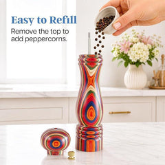 Baltique® Marakesh Pepper Mill - 8 inch