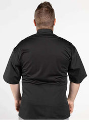Chef Coat - Pro Vent Delray Black (Med)