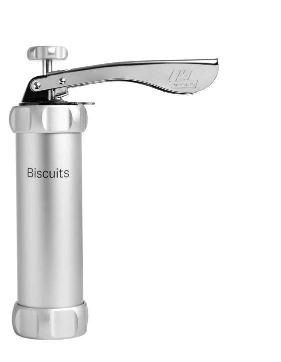 Marcato Cookie Press Biscuits - Classic Silver