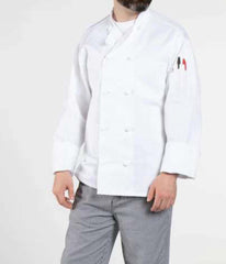Chef Coat 10 Knot  White (XL)