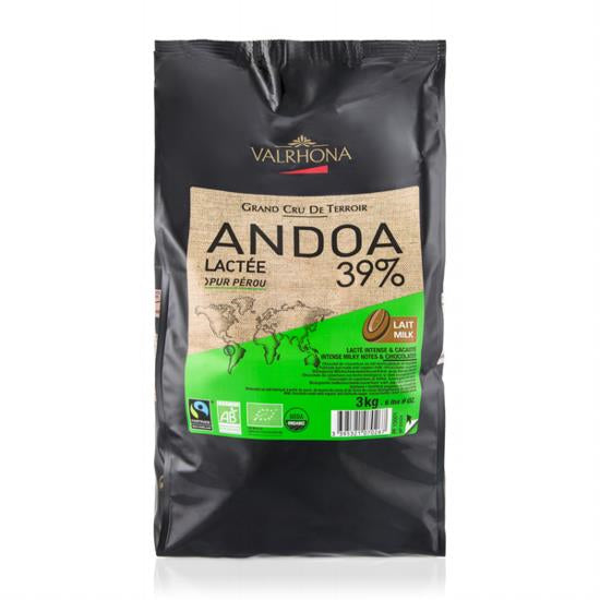 VALRHONA ANDOA MILK 39% FEVE