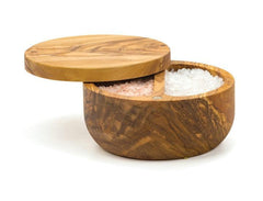 RSVP Olive Wood Salt Box