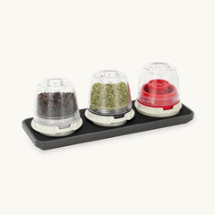 FinaMill Slate Trio Stackable Tray