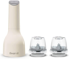 FinaMill Battery Spice Mill - Soft Cream  (Starter Set)