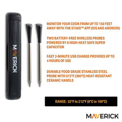 Maverick Dual Probe Wireless Bluetooth Thermometer