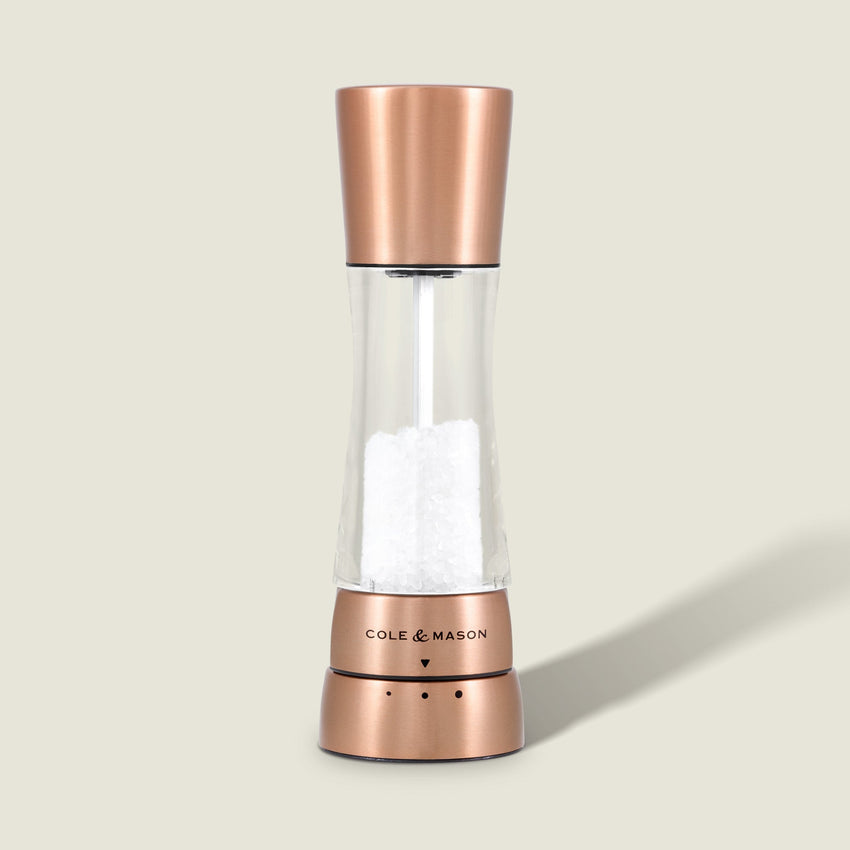 Cole & Mason Derwent Salt & Pepper Mill Gift Set, Copper