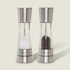 Cole & Mason Derwent Salt & Pepper Mill Gift Set, Stainless Steel