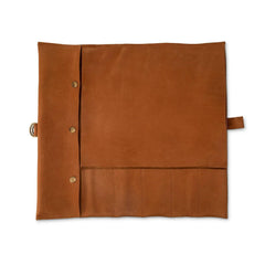 Hammer Stahl Premium Leather Knife Roll - 5 Slot
