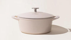 Made In Dutch Oven - Antique White Enameled Cast Iron (5.5 Qt)