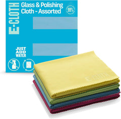 E-Cloth Glass & Polishing Cloths (Assorted Colors)