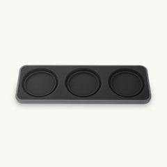 FinaMill Slate Trio Stackable Tray