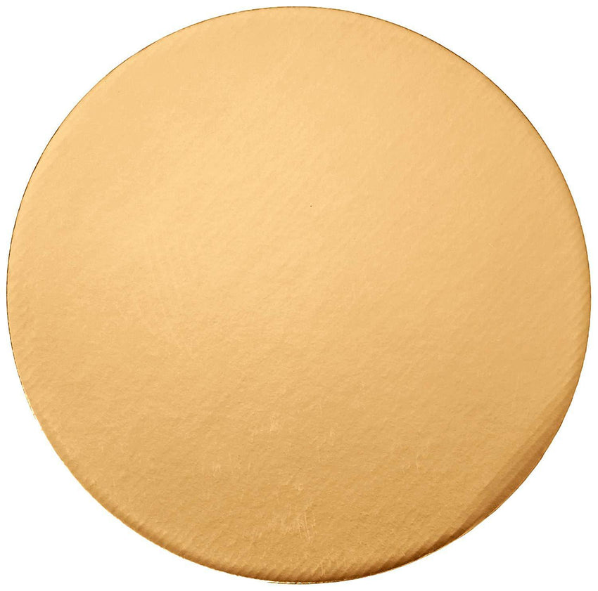 Round Gold Cake Base 10" (12 count)