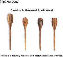 Ironwood Wilmington Slotted Spoon - 12" (Acacia)