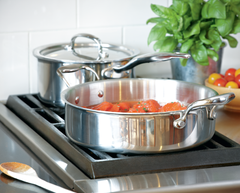 Heritage Steel 4 Qt Sauteuse with Lid