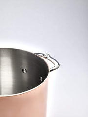 DeBuyer Copper Stockpot - Prima Matera