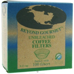 Unbleached Basket Filters