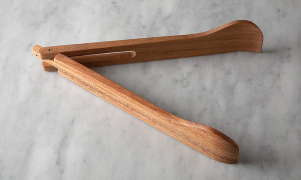 Ironwood Gourmet Spring Salad Tongs - Acacia Wood – The Seasoned Gourmet