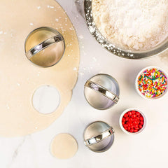 Mrs Anderson's Round Biscuit/Cookie Cutter Set