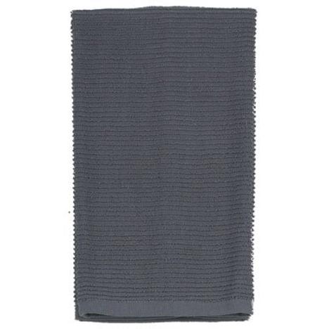 Ribbed Towel: Charcoal