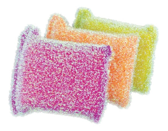 Sparkle Sponges 2 Pk Asst Colors