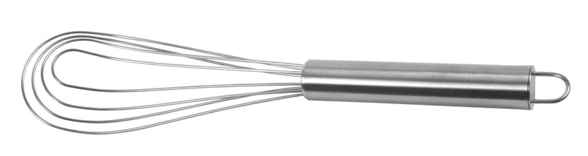 Flat Roux Whisk 10" Stainless