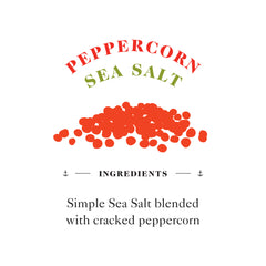 Sea Love Sea Salt Cracked Peppercorn - 1.55 oz (Small)